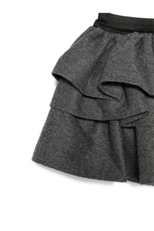 grey wool skirt DOUUOD KIDS | DX7A21I0296808